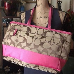 Coach diaper bag!